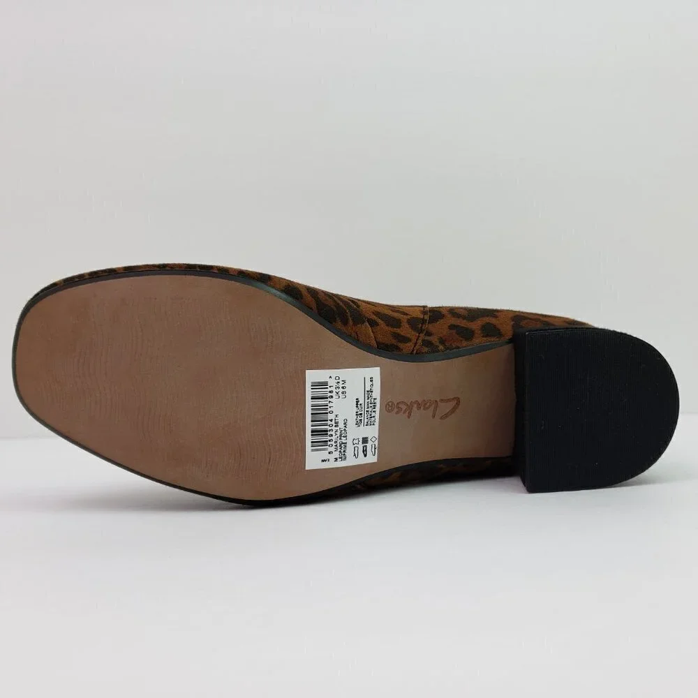 Collection By Clarks Marilyn Beth Leopard Booties